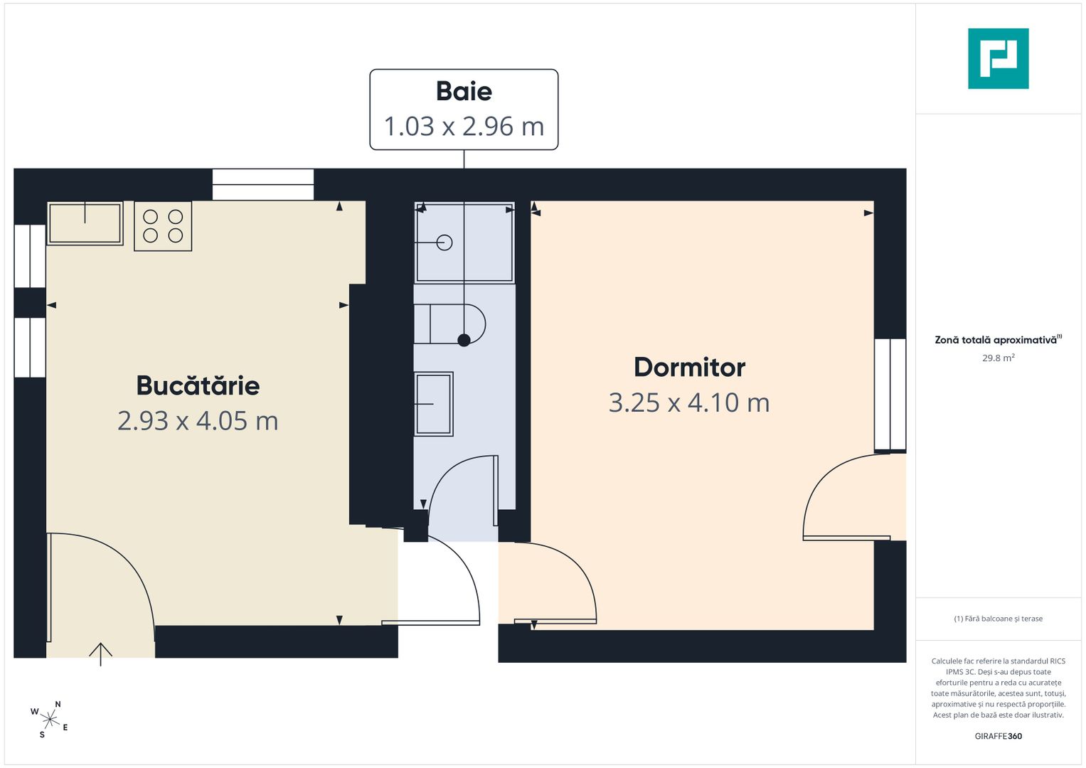 Apartament 2 Camere în Centrul Oradiei - Poză 10