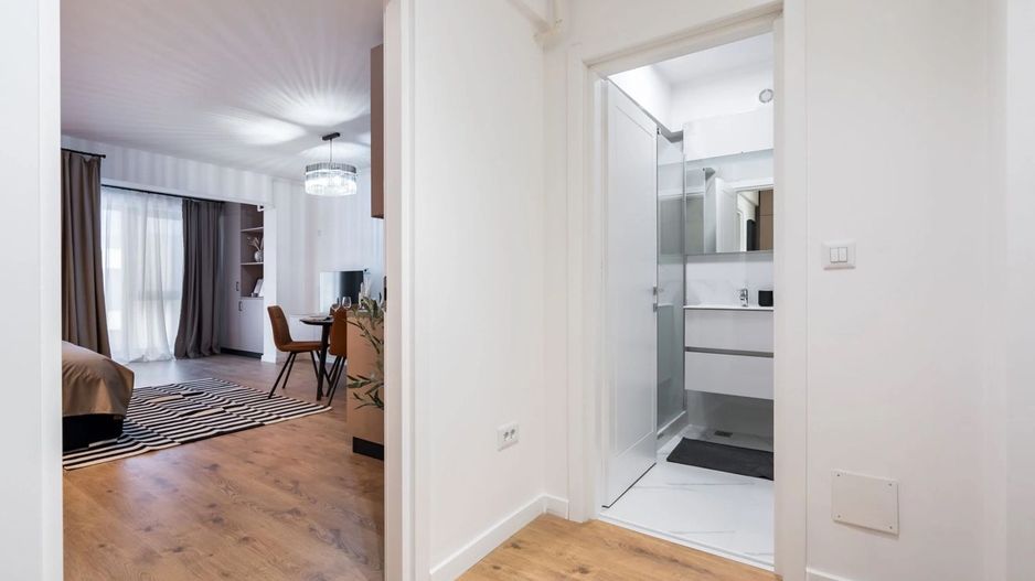 GARSONIERA - IVORY RESIDENCE, CENTRALA PROPRIE, BLOC NOU, PARCARE - Poză 8