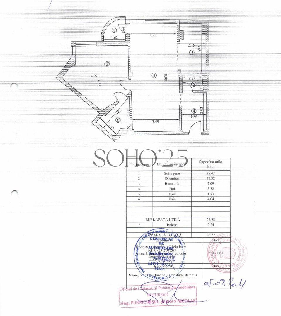 Apartament cu personalitate | Eminescu – Str. Toamnei | fara risc - Schiță 9