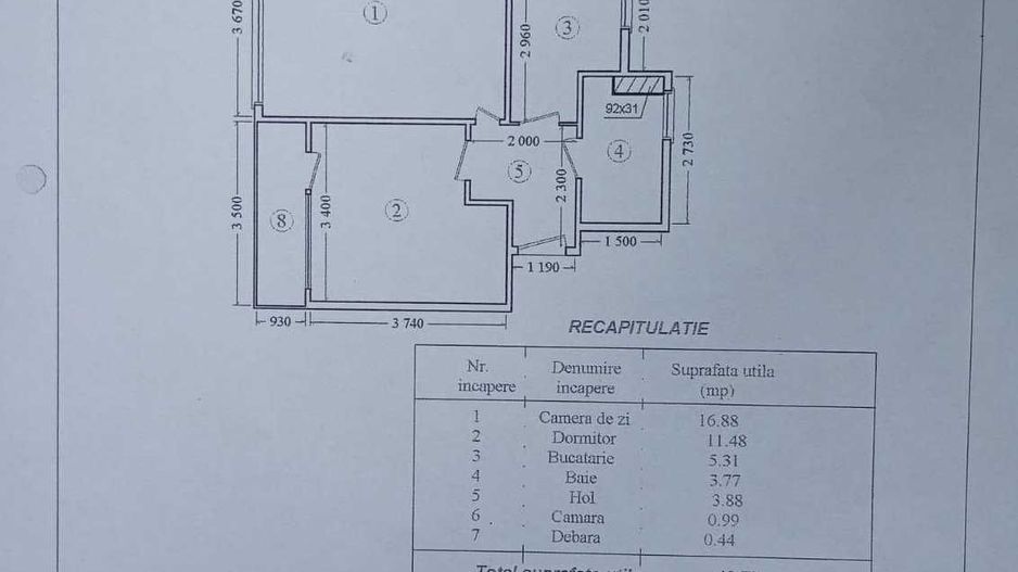 Apartament luminos 2 camere. Bld. Dimitrie Cantemir, langa metrou Tineretului. - Poză 9