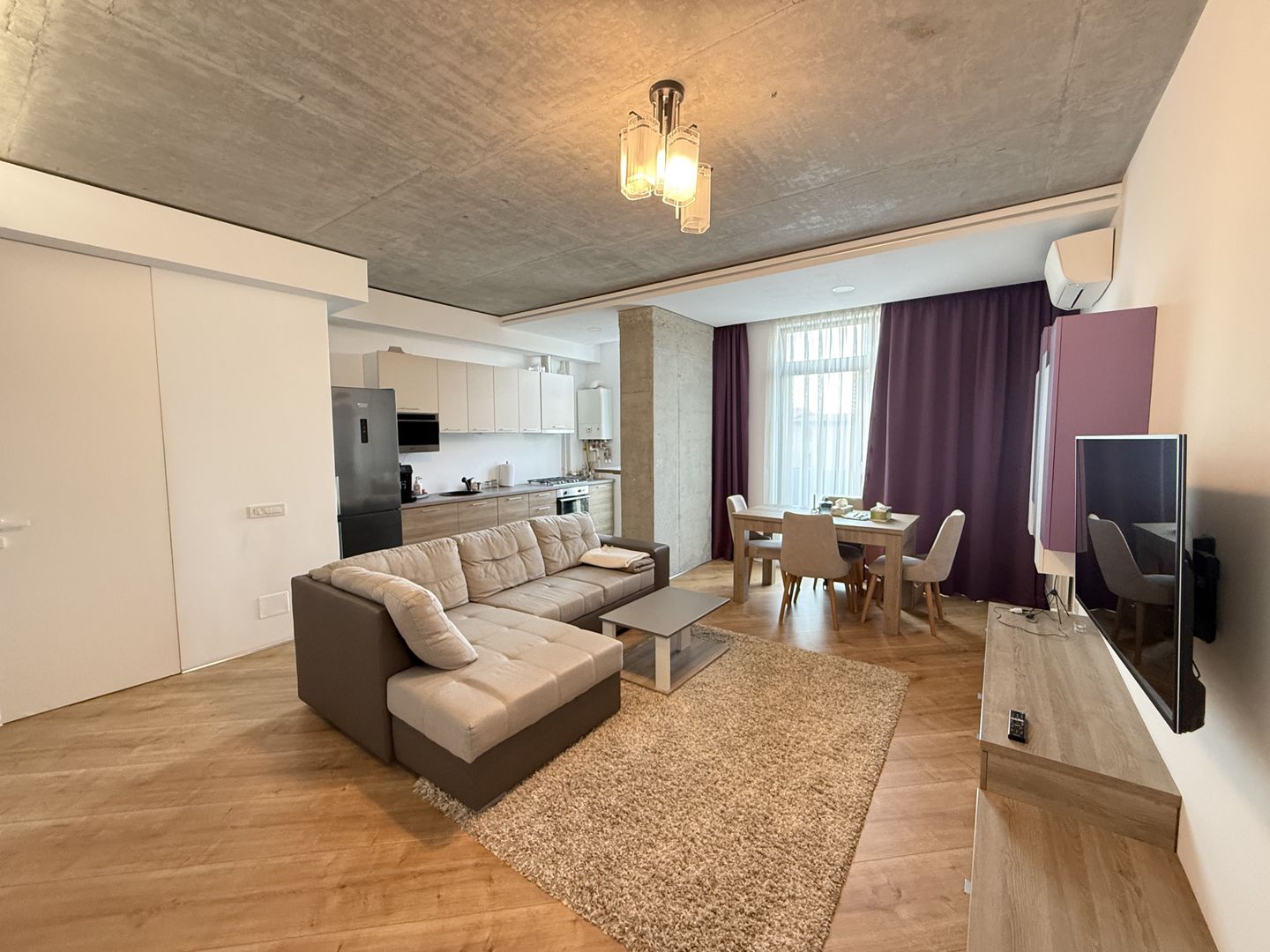 Inchiriere 2 camere cu garaj Dynamic City, Barbu Vacarescu - Bucuresti - Poză 1
