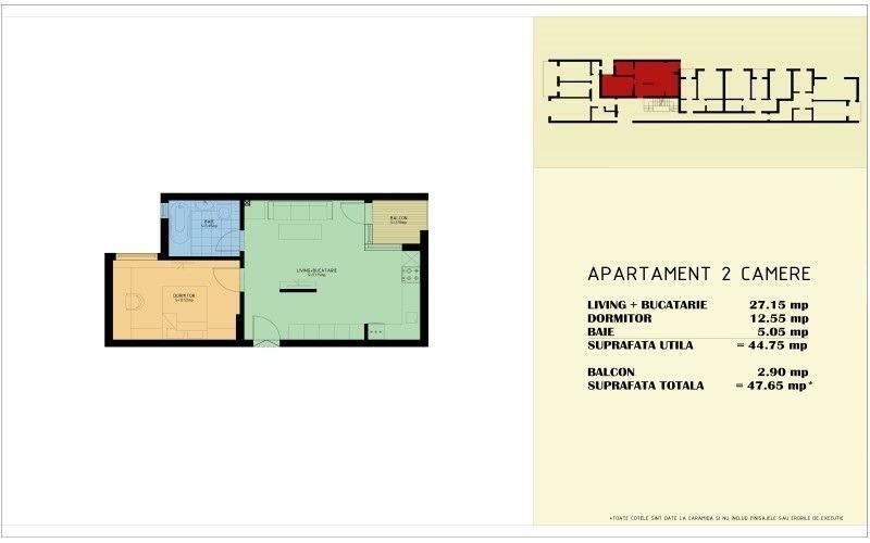 Propietar Comision 0 Apartament Brancoveanu 2 Camere bloc nou recent renovat - Poză 16