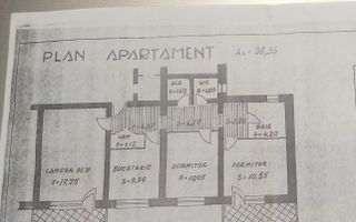 Apartament 3 camere Parcul Circului | 2 balcoane - Schiță 4