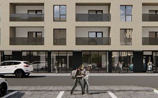 Spatiu comercial parter 450 mp vad pietonal si auto Brana Selimbar - Poză 1