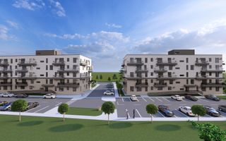 APARTAMENT tip OPEN-SPACE - 2 camere, ETAJ 2, Complex TUDOR VLAD RESIDENCE; - Poză 3