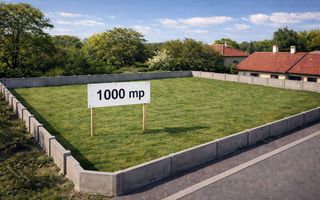 Teren 1000 mp de vanzare in Iosia Oradea - Poză 1