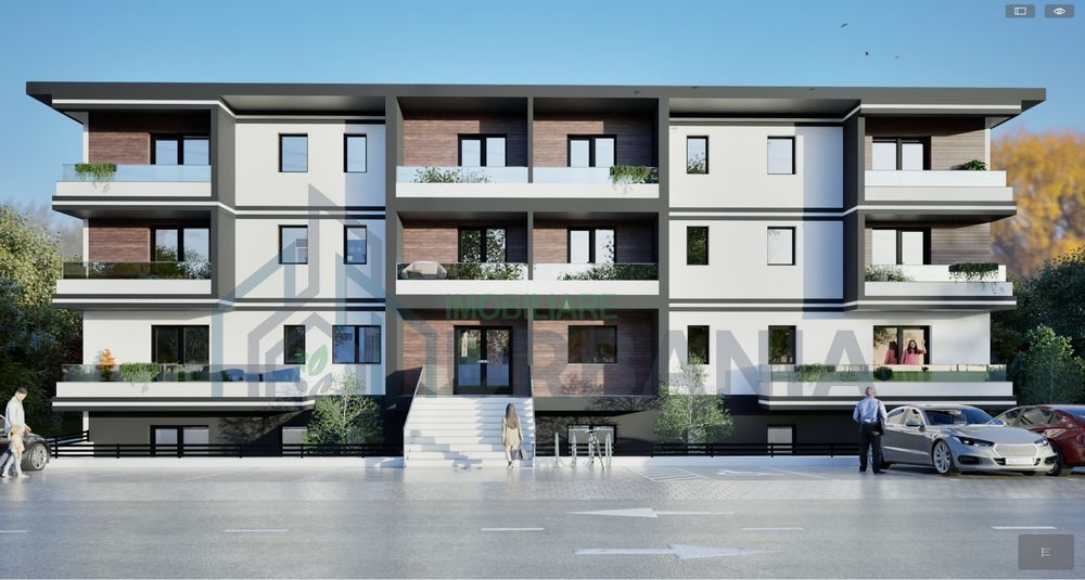 Apartament 2 camere în Manta Roșie - Hlincea, bloc nou, vedere lac - Poză 2