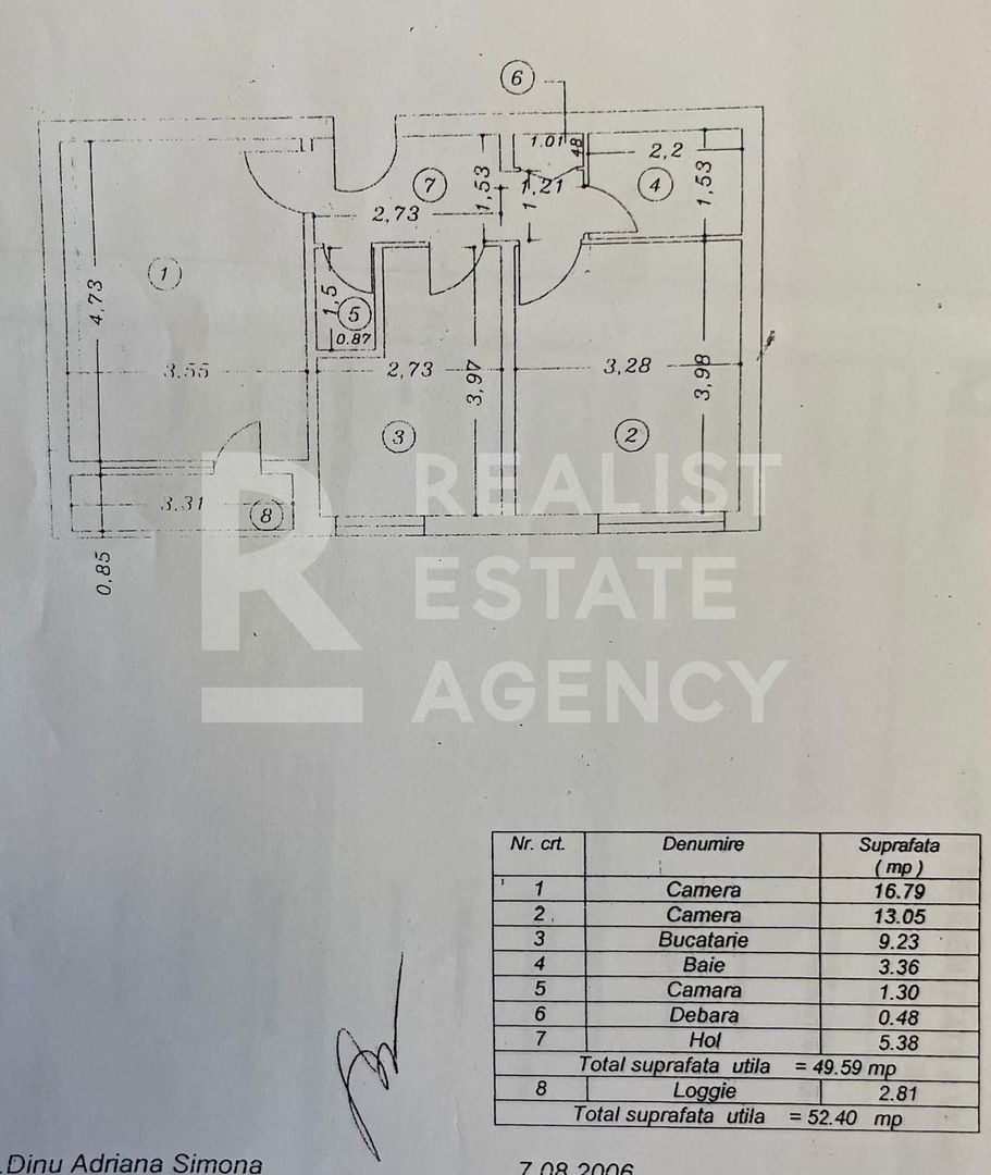 Vânzare, apartament cu 2 camere în zona Drumul Taberei - Poză 13