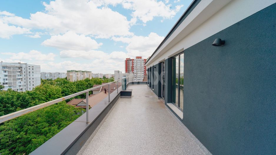 Penthouse 92,2 m² în Buiucani | Terase generoase | Lift direct - Poză 12