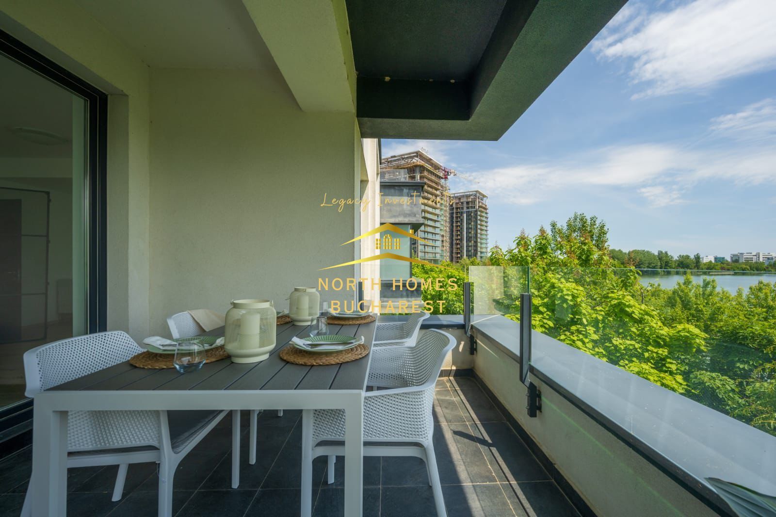 Apartament pentru inchiriat  3 camere -Laguna Residence -PARCARE +BOXA - Poză 16