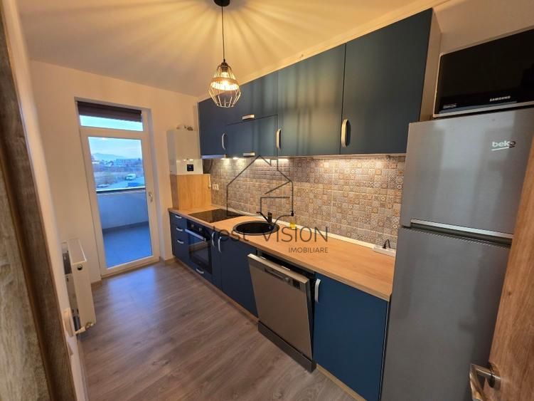 ✨ 1 camera | mobilat & utilat complet NOU |  39 mp | Vedere spre munti - Poză 6