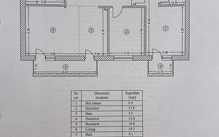 Apartament 3 camere decomandat Grand Kristal Residence/loc parcare - Poză 1