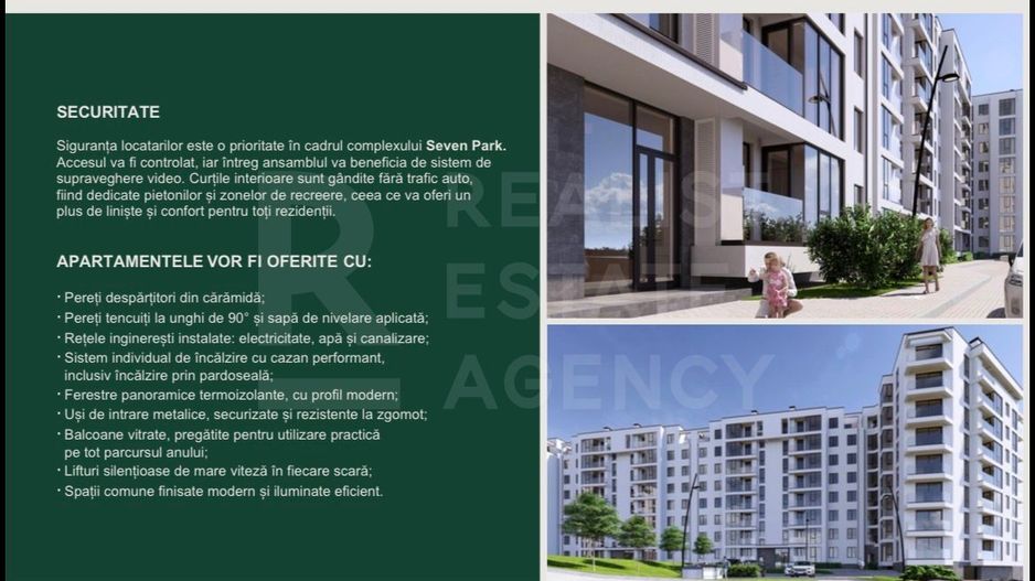 Vânzare, apartament 1 cameră, complexul SEVEN Park - Ialoveni - Poză 5