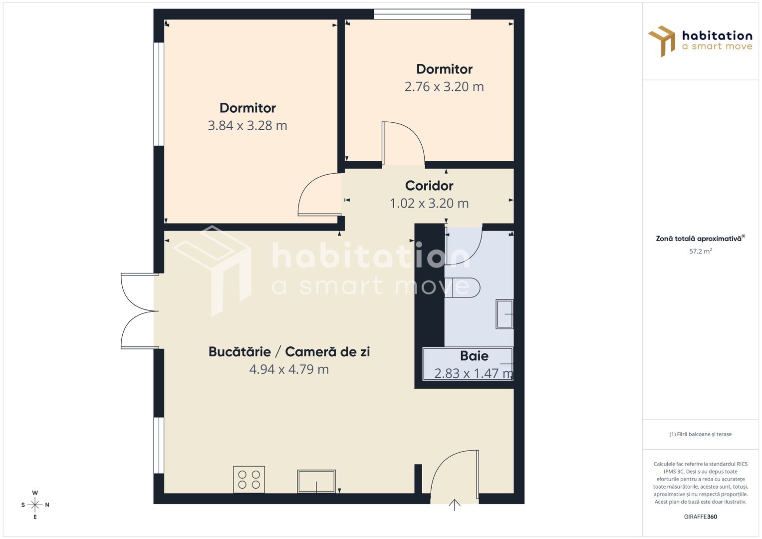 3 camere modern, aproape de Pădurea Verde - Poză 38