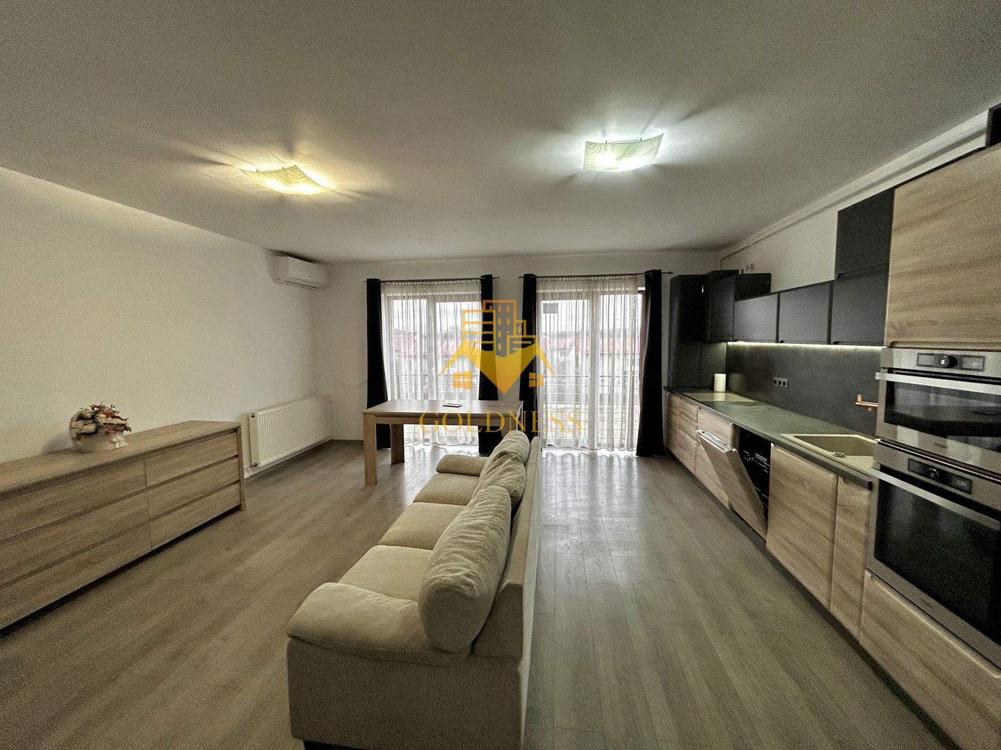 3 camere open space, Parcare, Pet Friendly, Modern, Vivo, Floresti - Poză 1