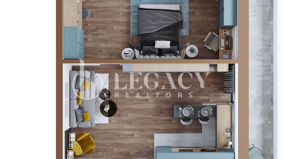 Apartament 2 camere, tip 4A, 4B, 5A, 5B - Copou Garden Residence - Poză 1