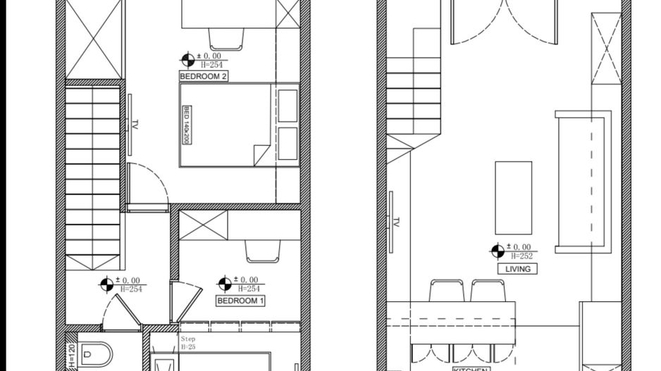 *GalDan-Apartments* - DUPLEX - 2 Dormitoare -  Sala Palatului - Schiță 19