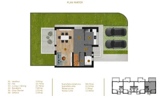 Vanzare - vila noua - 4 camere - Pipera-Iancu Nicolae - Schiță 22