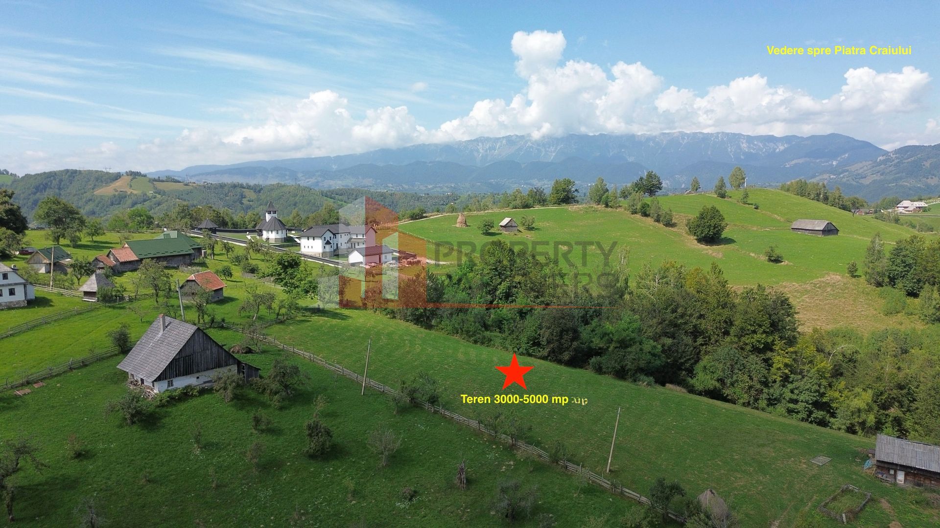 Teren intravilan 3.000–5.000 mp, priveliște panoramică – Bran–Șimon - Poză 5