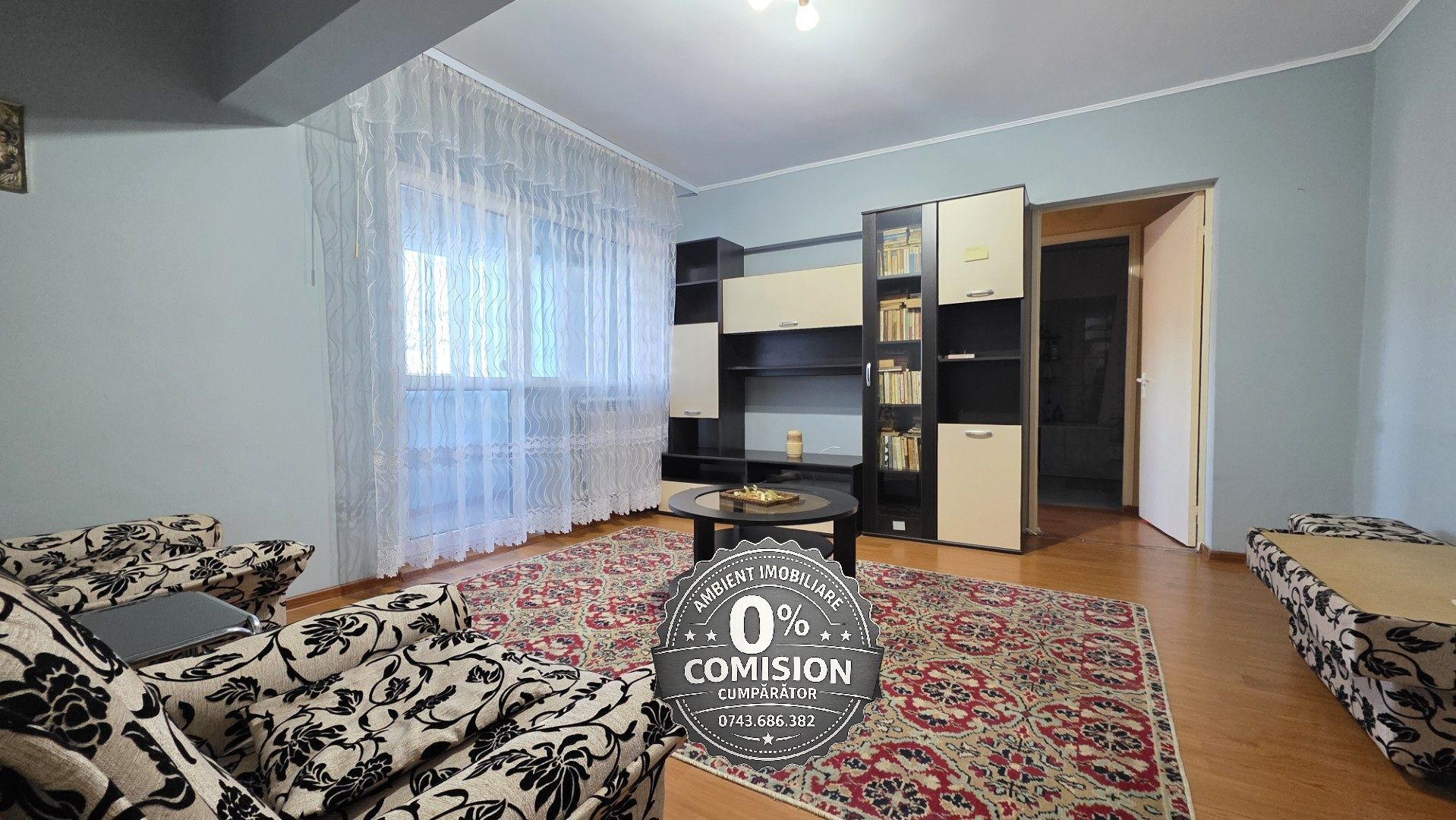 Apartament 2 camere, etaj 2, mobilat și utilat, VASLUI - zona Ana Ipătescu; - Poză 2