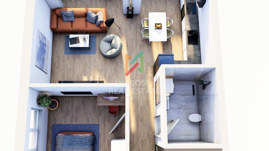 0% Comision | Ap 2 camere | 3 Structuri | De la 58 mp - Poză 17