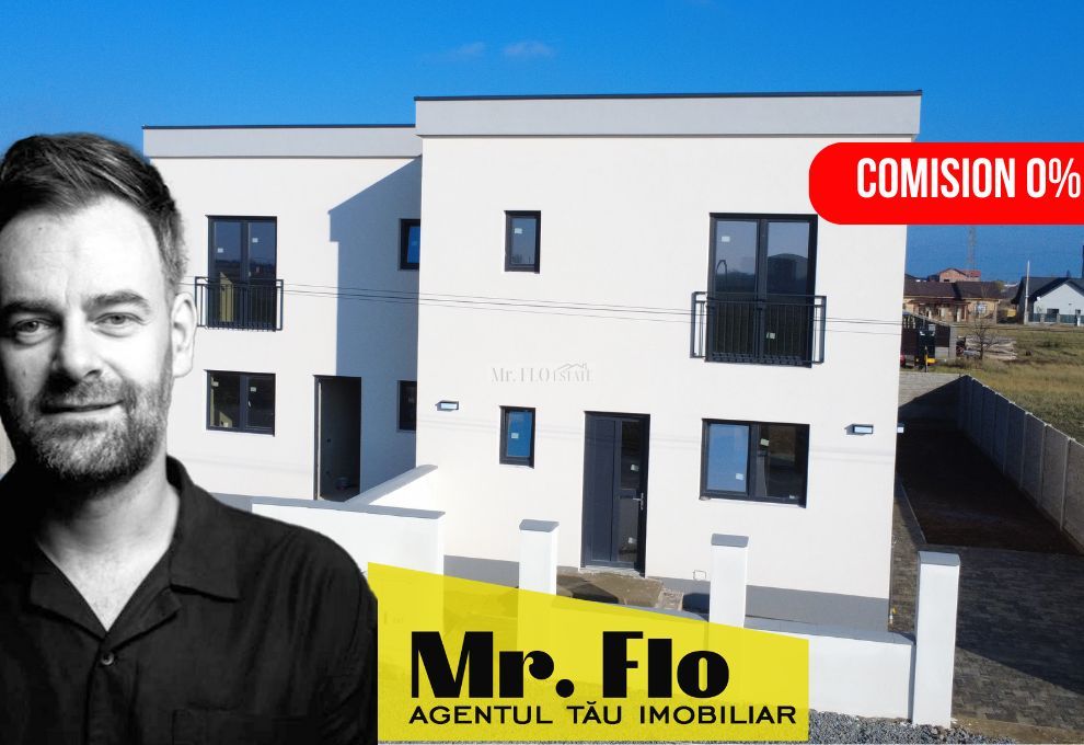 Duplex Nou Moder la asflat  100 mp Mosnita Noua - Poză 1
