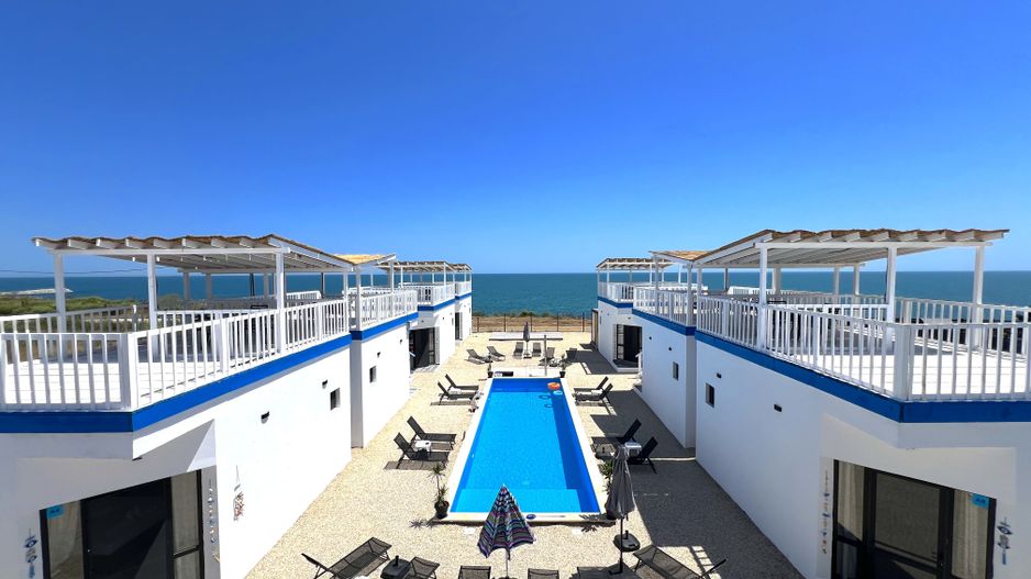 10 Casute Greek Bungalows , Piscina, la Malul Marii, Afacere la Cheie - Poză 13