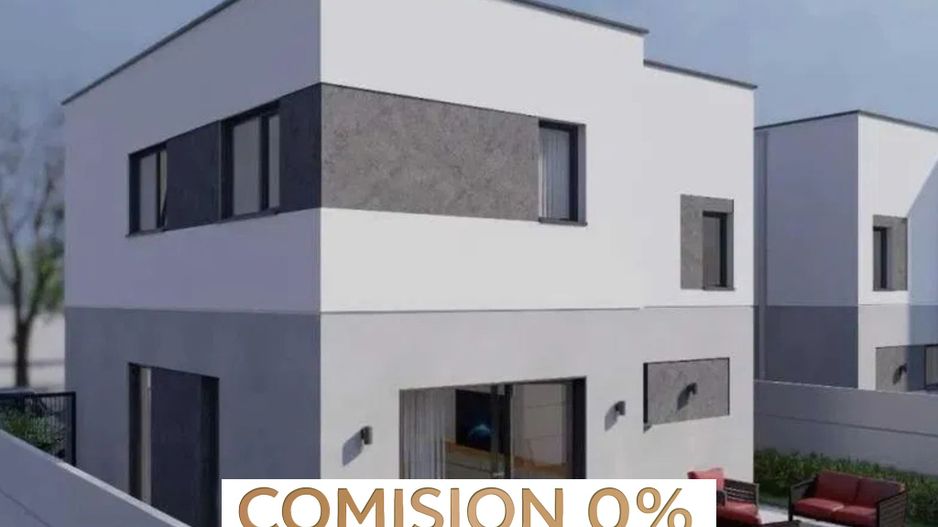 COMISION 0%, Casa 4 Camere, 100 mp, P+Etaj, Apa, Canalizare, SACALAZ - Poză 1