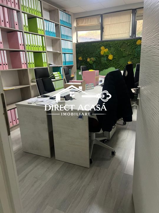 Spatiu birou 220 mp, mobilat utilat, parter, 8 incaperi - Poză 22