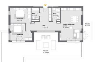 Penthouse Aradului-3 Camere-Centrala Proprie - Poză 12