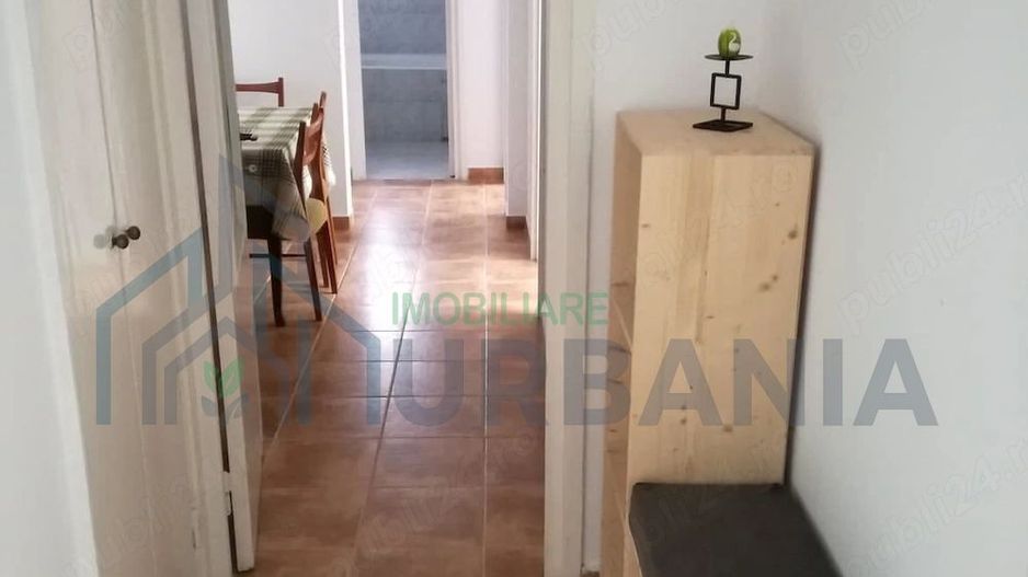 Apartament 3 camere decomandat, Podu Roș, Iași - Mobilat, utilat, centrală termică - Poză 1