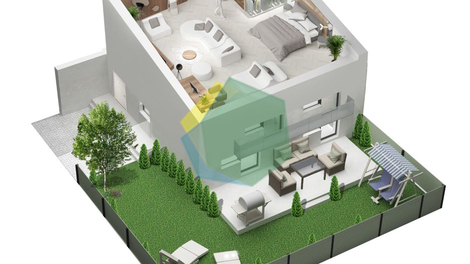 Vila urbana finalizata - te poti muta imediat. Comision 0 - Poză 15