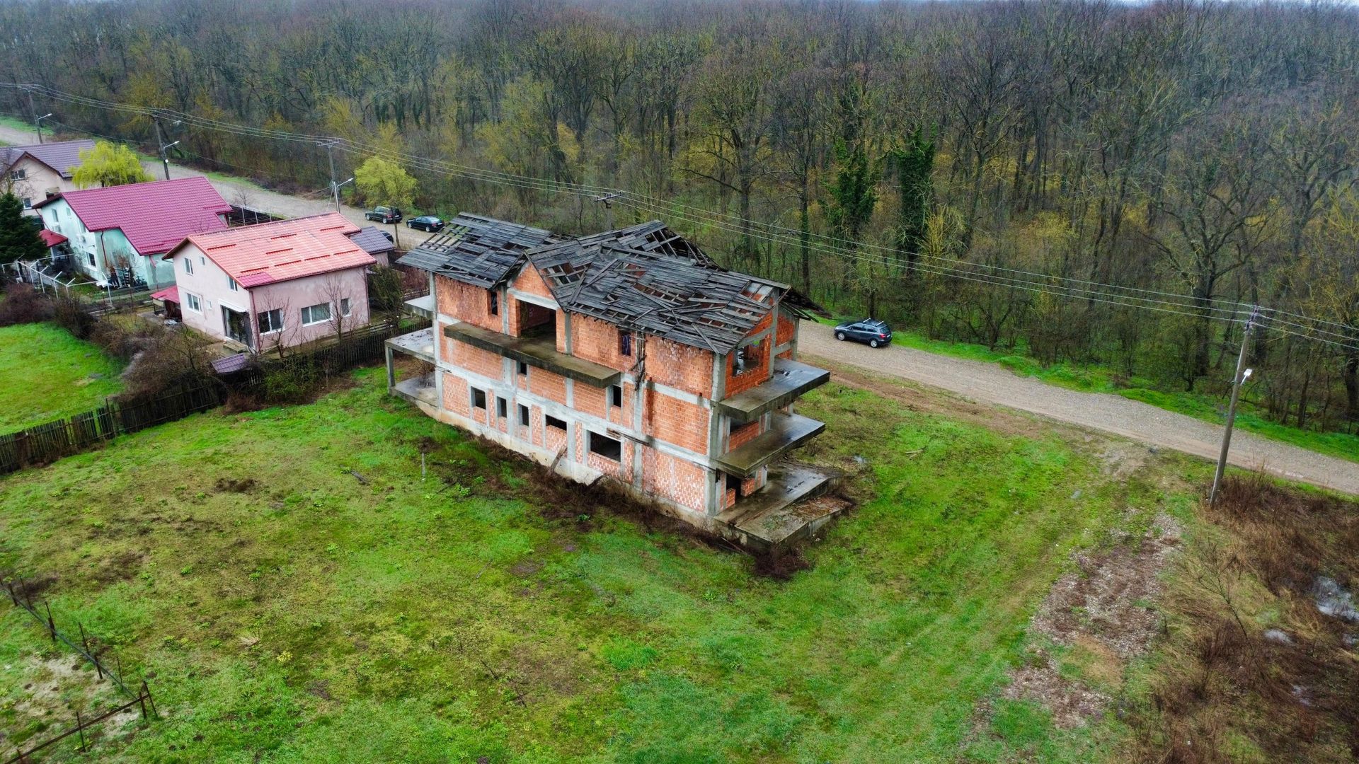 Vila Individuala S+P+1+M cu Teren 1000mp langa Padure - Balotesti - Poză 6