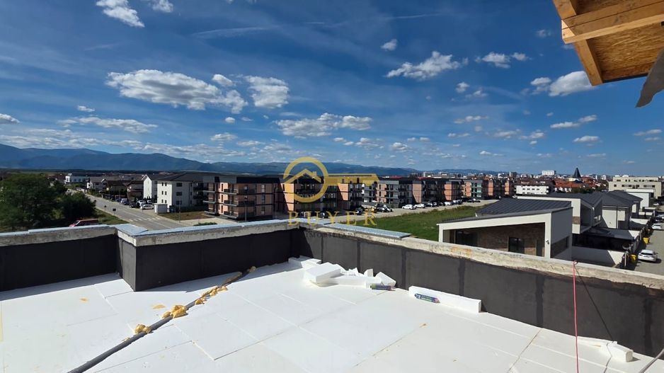 Penthouse cu 3 camere si terasa 47.60mp- Selimbar, panorama spre munti - Poză 3