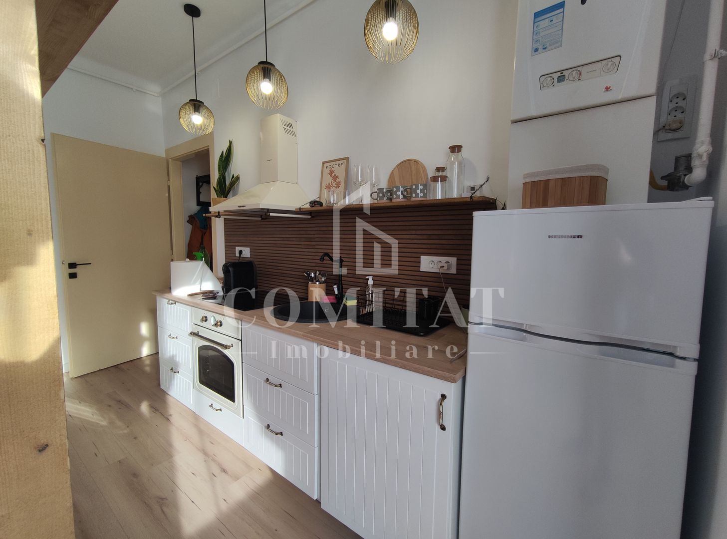 Apartament cu 2 camere de 48 mp în centrul orașului - Poză 3