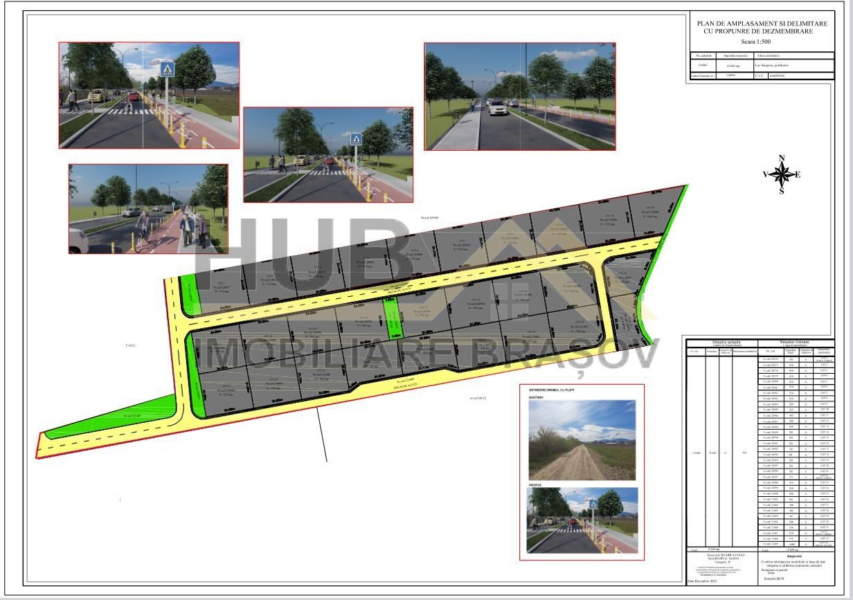 Loturi de Teren | Sanpetru | Drumu Cu Plopi | PUZ | 500mp - Poză 4