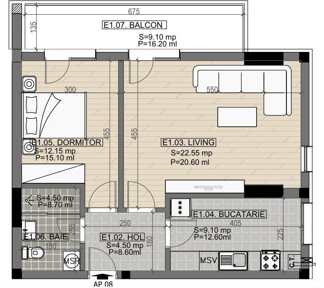 2cam.dec-bd.Brancoveanu-mall Grand Arena-Berceni-A.Persu - Poză 1