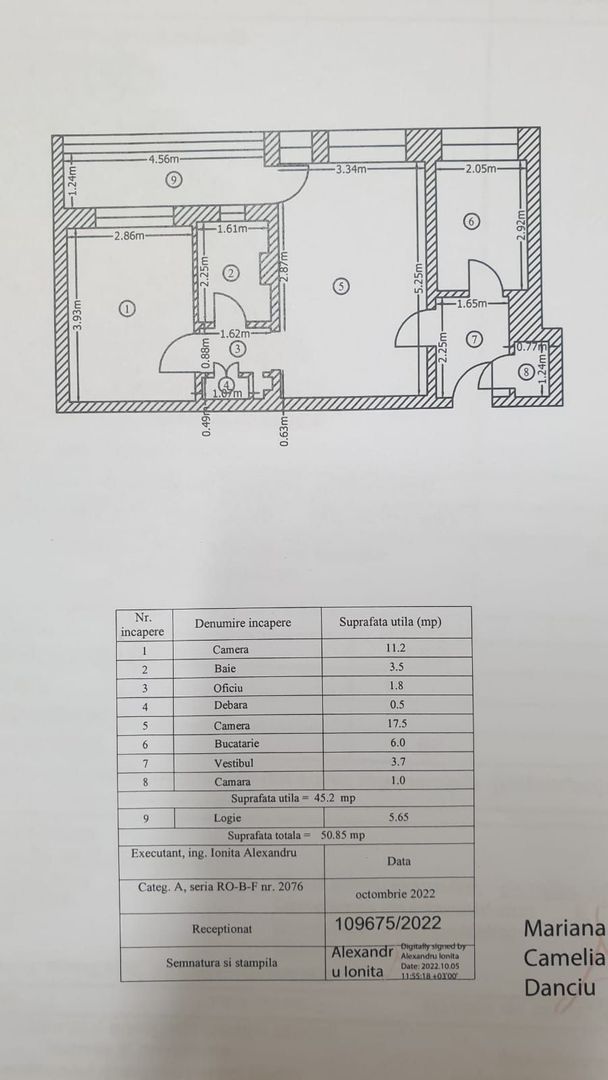 Ocazie! Apartament 2 camere semidecomandat, Gorjului, 51 mp, renovat - Poză 8