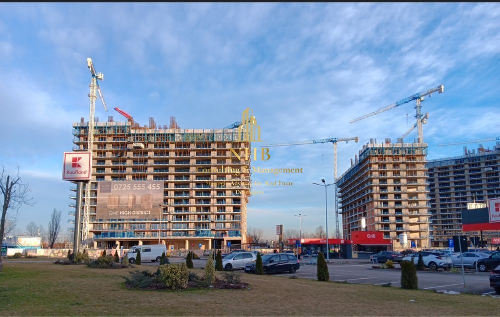 Apartament 3 Camere de Vânzare – One High District | Terasă 35 mp |- NOU - Poză 6