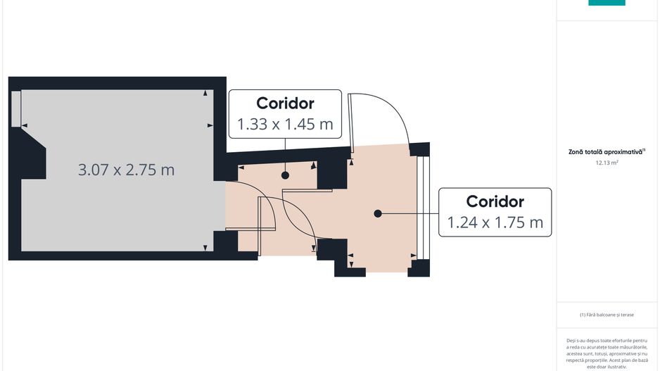 Apartament cu 1 cameră de vânzare în zona Grădiște - Poză 3