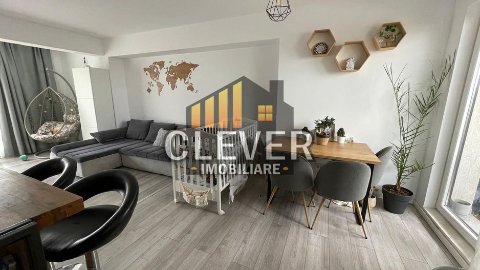 Apartament 2 camere Mobilat Utilat cu Terasa 50mp Th Pallady - Poză 4
