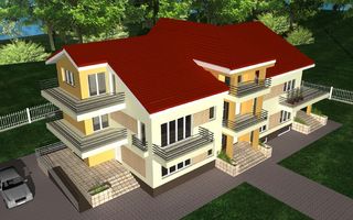 Vila Individuala S+P+1+M cu Teren 1000mp langa Padure - Balotesti - Poză 2