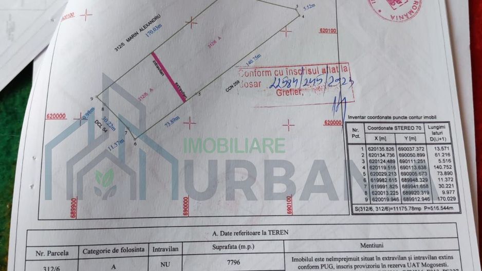 Vand teren intravilan si extravilan. - Poză 5