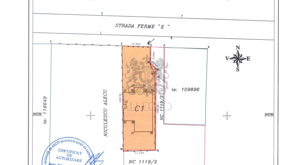 Vanzare | Casa | Otopeni Fermei | 2 Parcari | Curte libera 300 mp - Schiță 10