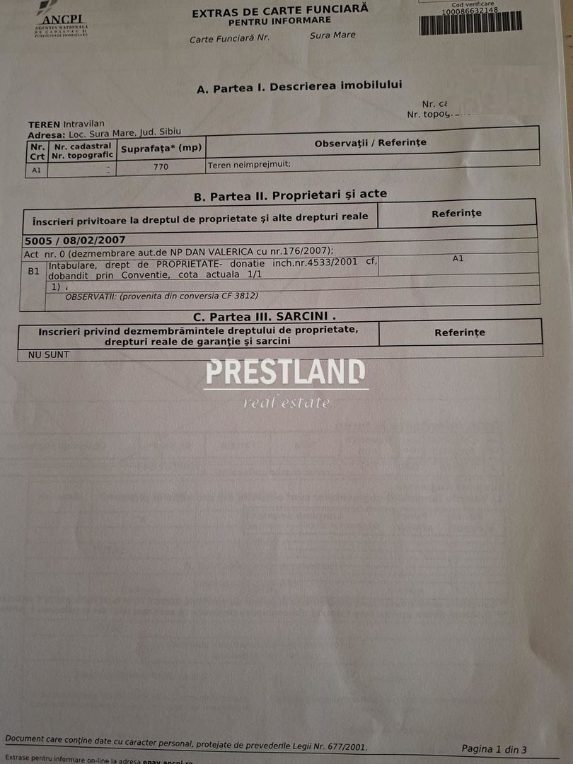 Teren intavilan cu PUZ pentru construcție Rezidentiala !! - Poză 5