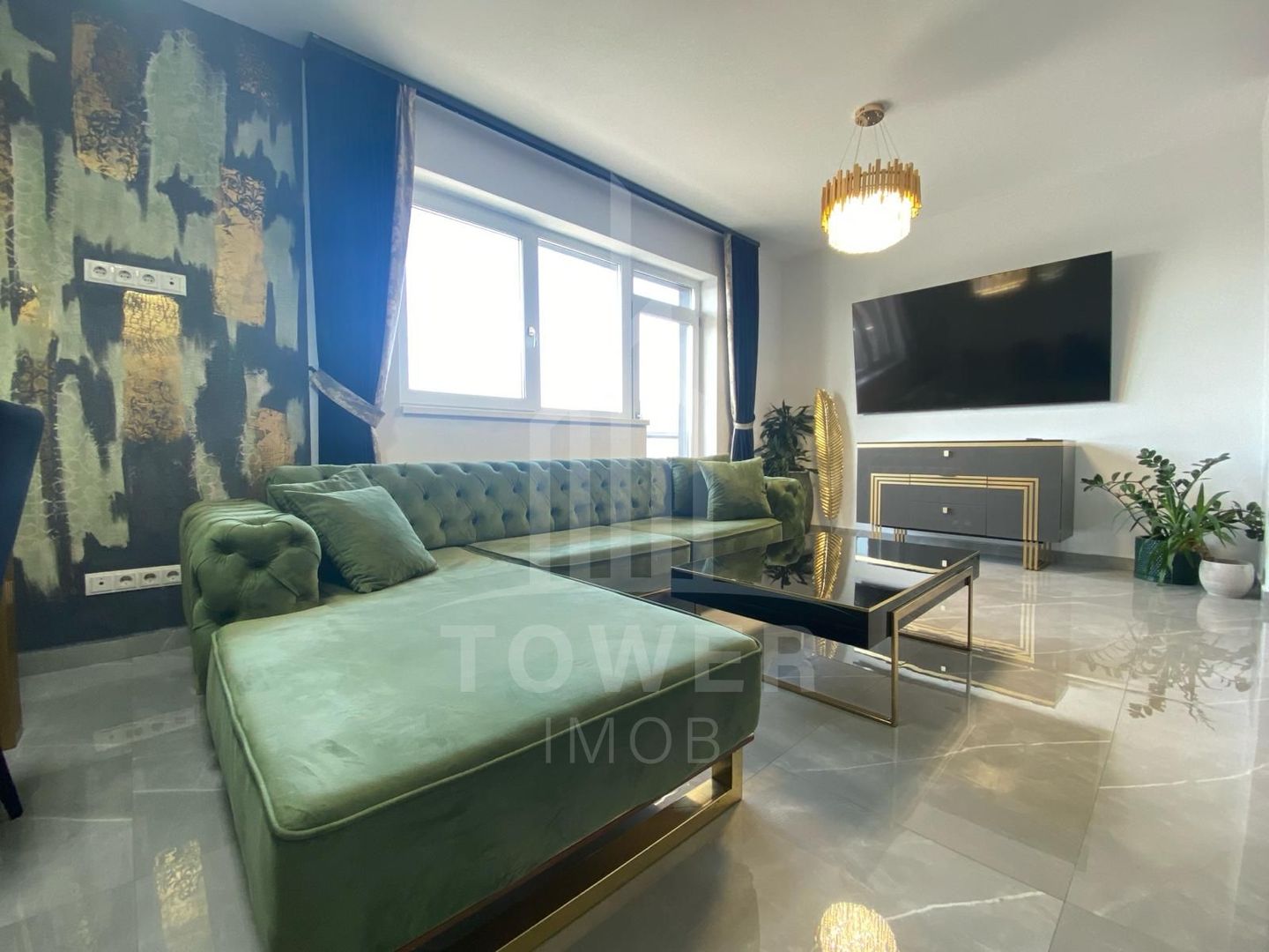 Penthouse de închiriat 3 camere, terasa 110mp, jacuzzi | Nord - Poză 7