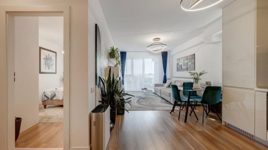 AP. 2 CAMERE ESTIC PARK, PARCARE, BLOC NOU,  CENTRALA, MOBILAT MODERN - Poză 5