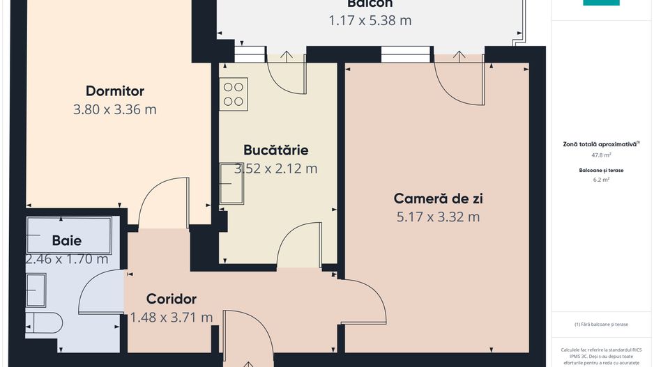Apartament 2 camere modern | Metalurgiei Park - Poză 5