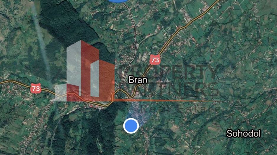 Teren la intrarea in Bran la strada principala - Poză 2