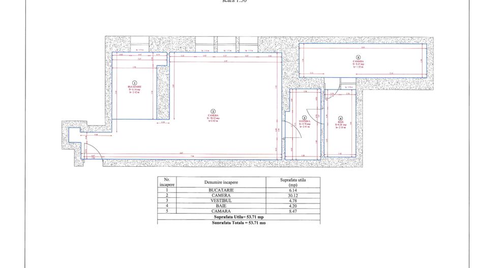 Cartierul Astra, langa Piata garsoniera generoasa- 46mp, pret 63000 euro - Poză 6
